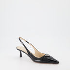 Escarpins en cuir verni