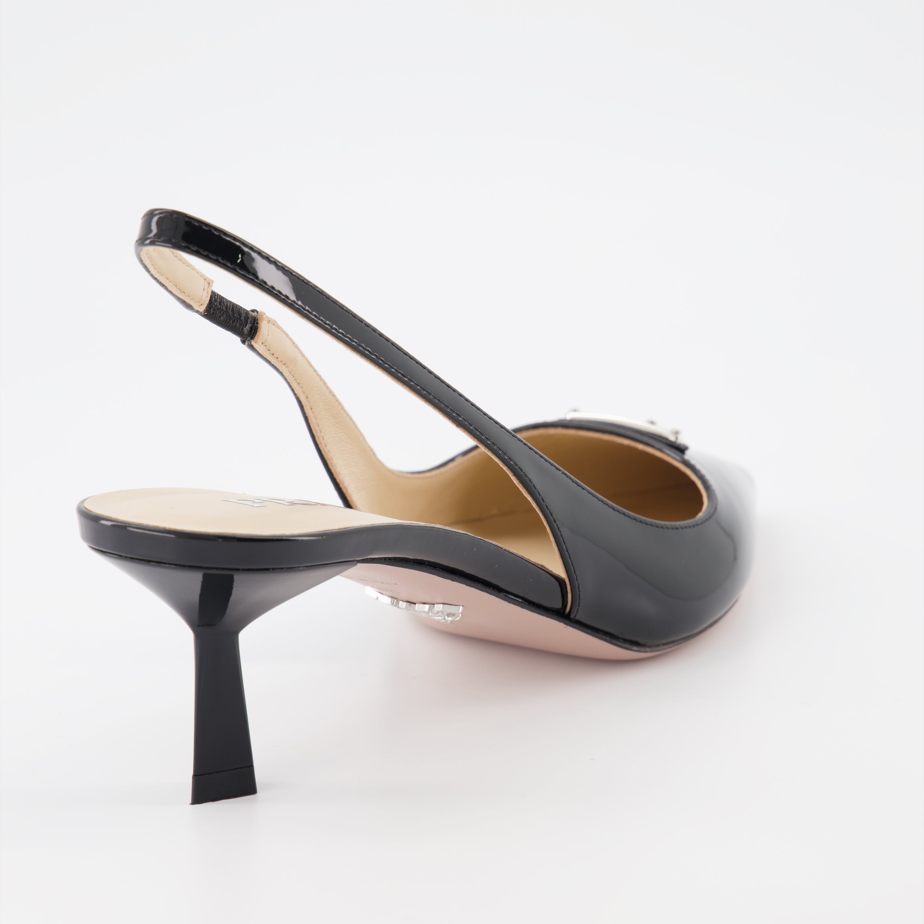 Escarpins en cuir verni