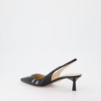 Escarpins en cuir verni