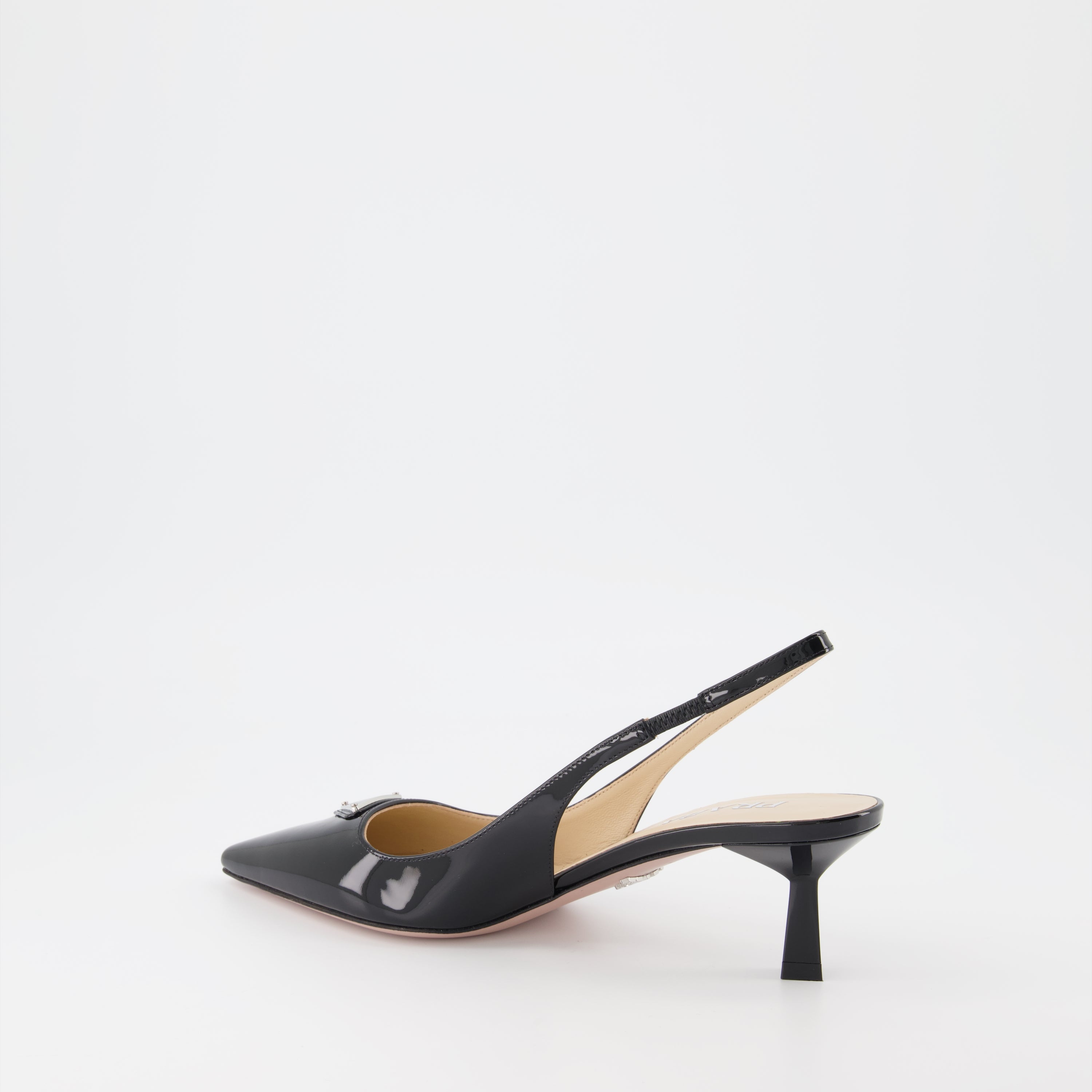 Escarpins en cuir verni