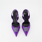 Escarpins Escarpins La Medusa Versace Violet Femme