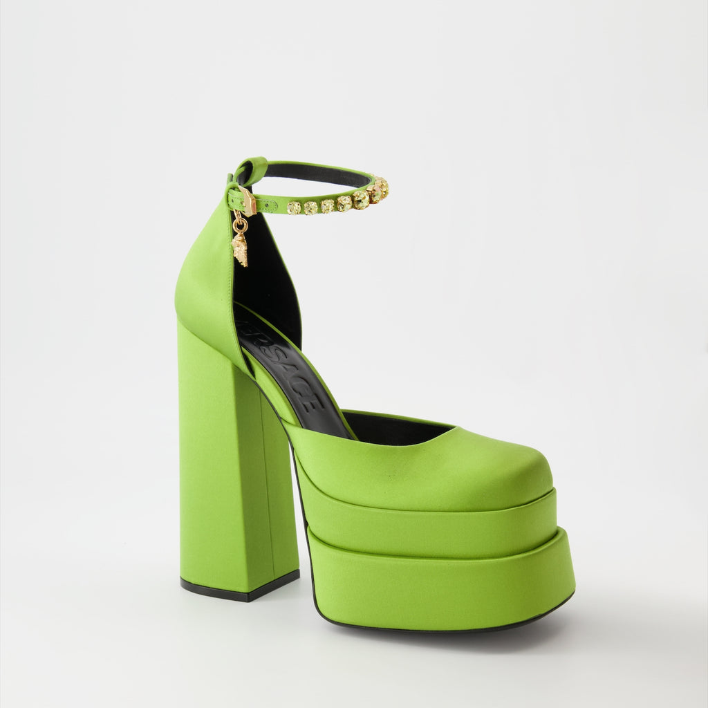 Escarpins Escarpins Medusa Aevitas Versace Vert Femme