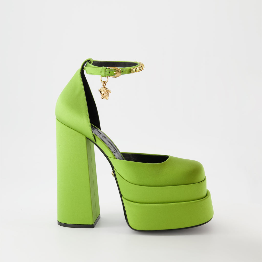 Escarpins Escarpins Medusa Aevitas Versace Vert Femme