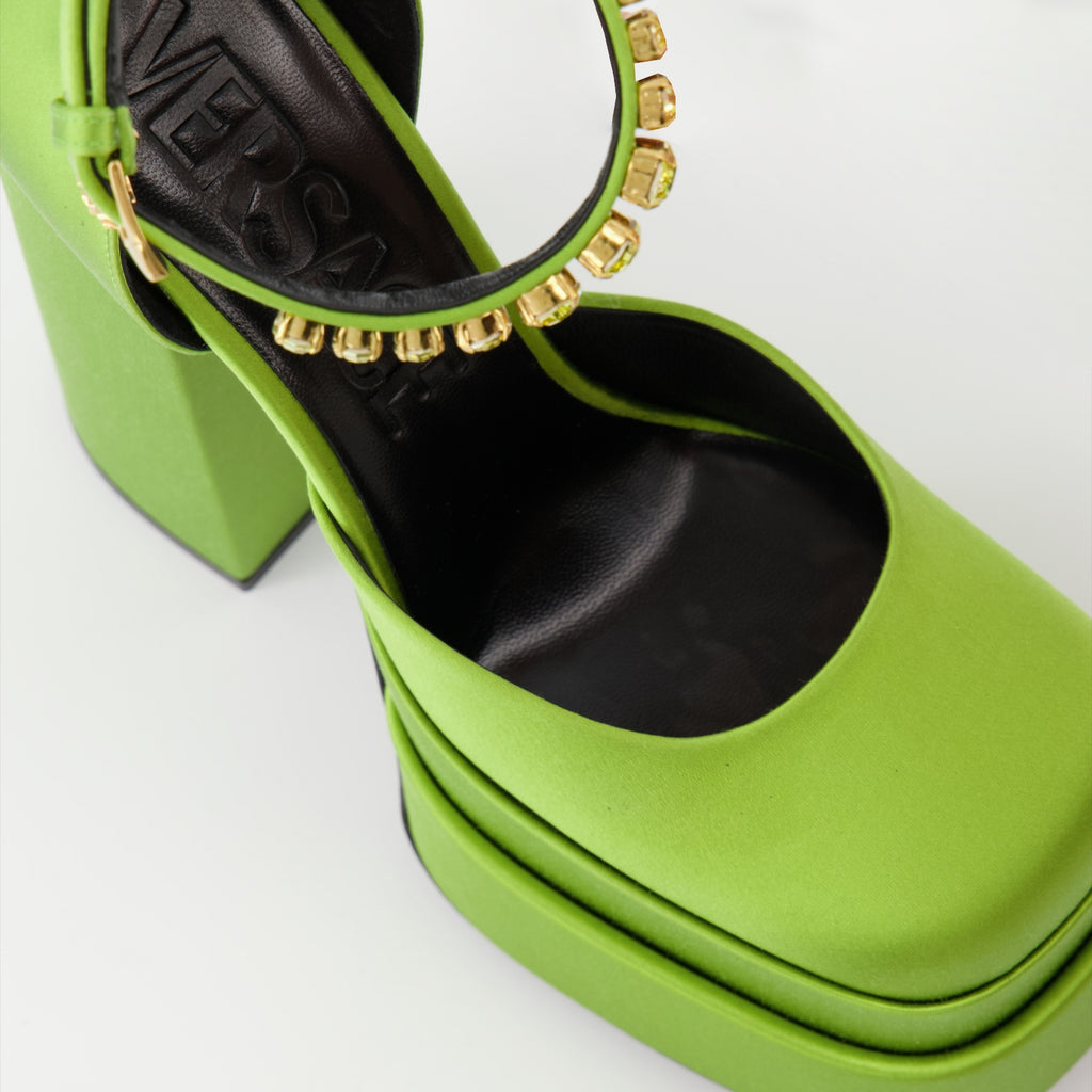 Escarpins Escarpins Medusa Aevitas Versace Vert Femme