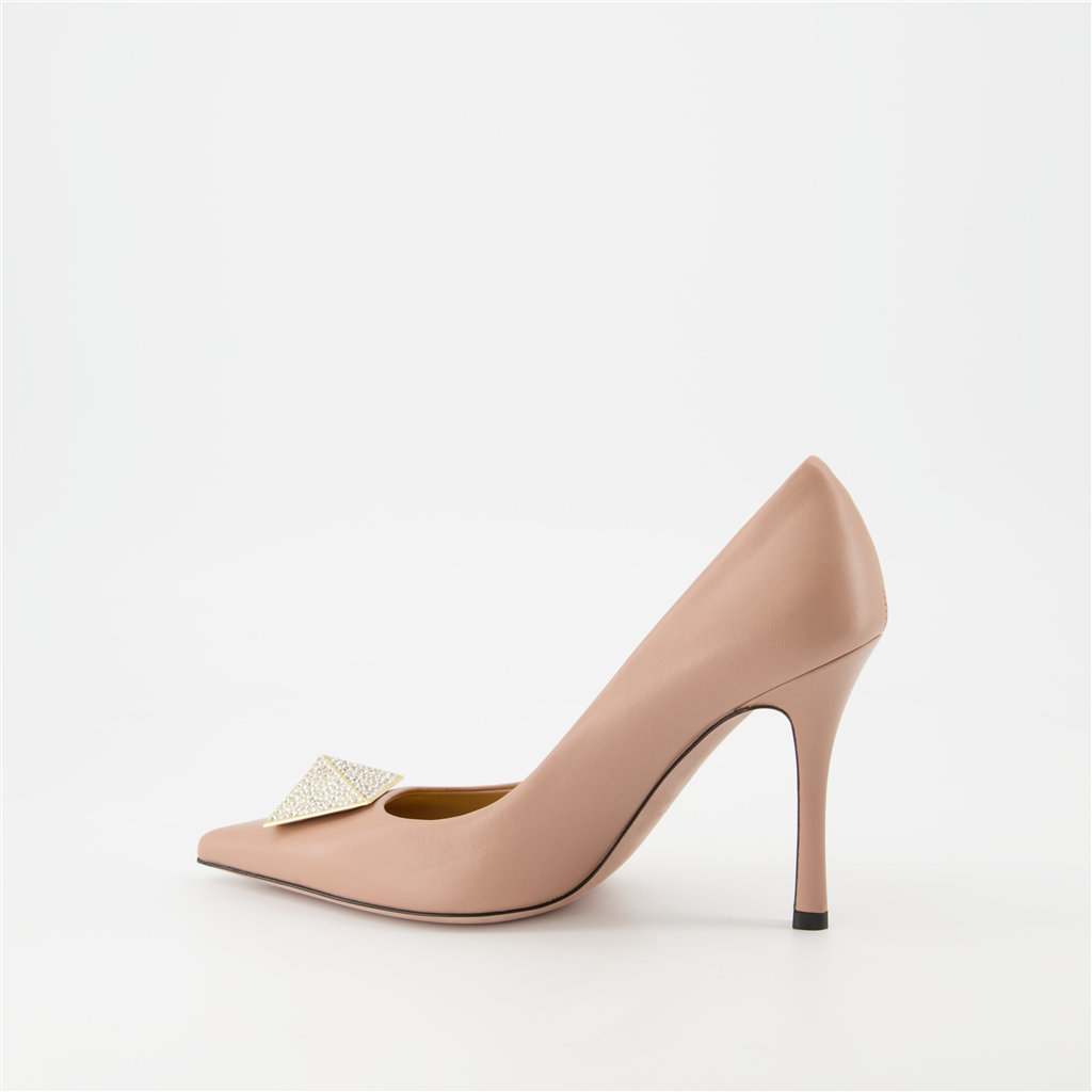Escarpins Escarpins One Stud Valentino Garavani Beige Femme