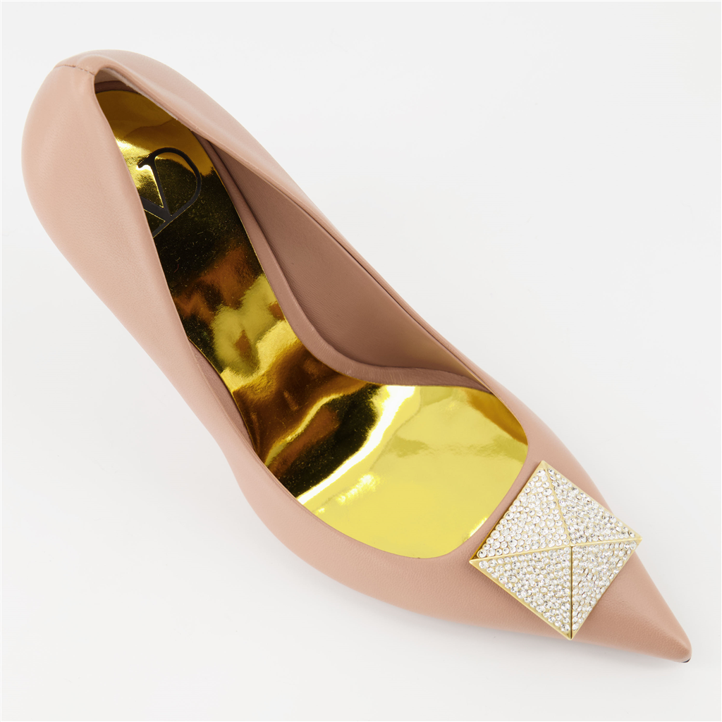 Escarpins Escarpins One Stud Valentino Garavani Beige Femme