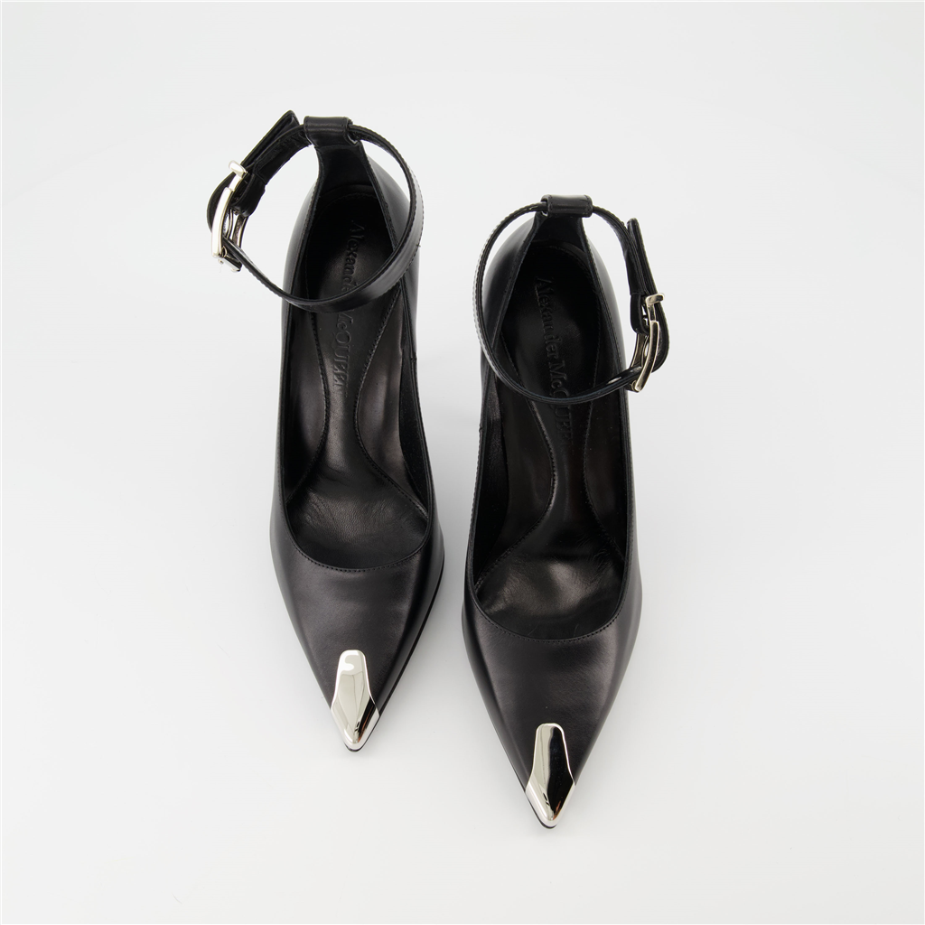 Escarpins Escarpins Punk Alexander McQueen Noir Femme