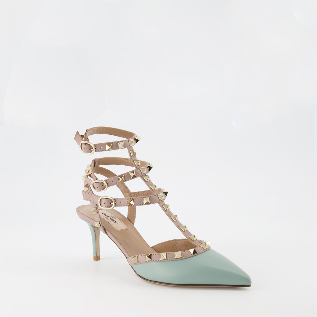 Escarpins Escarpins Rockstud Valentino Garavani Bleu Femme