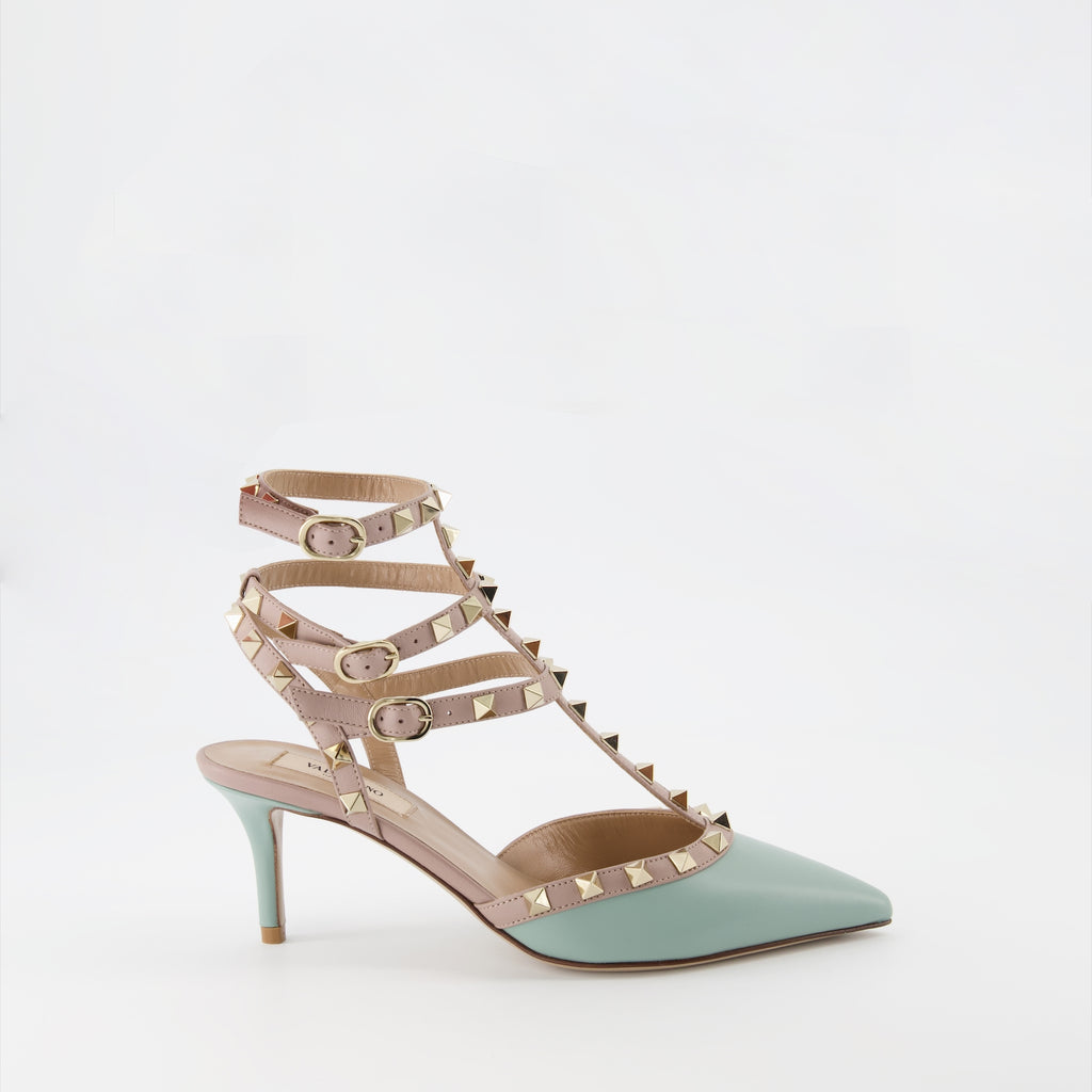 Escarpins Escarpins Rockstud Valentino Garavani Bleu Femme