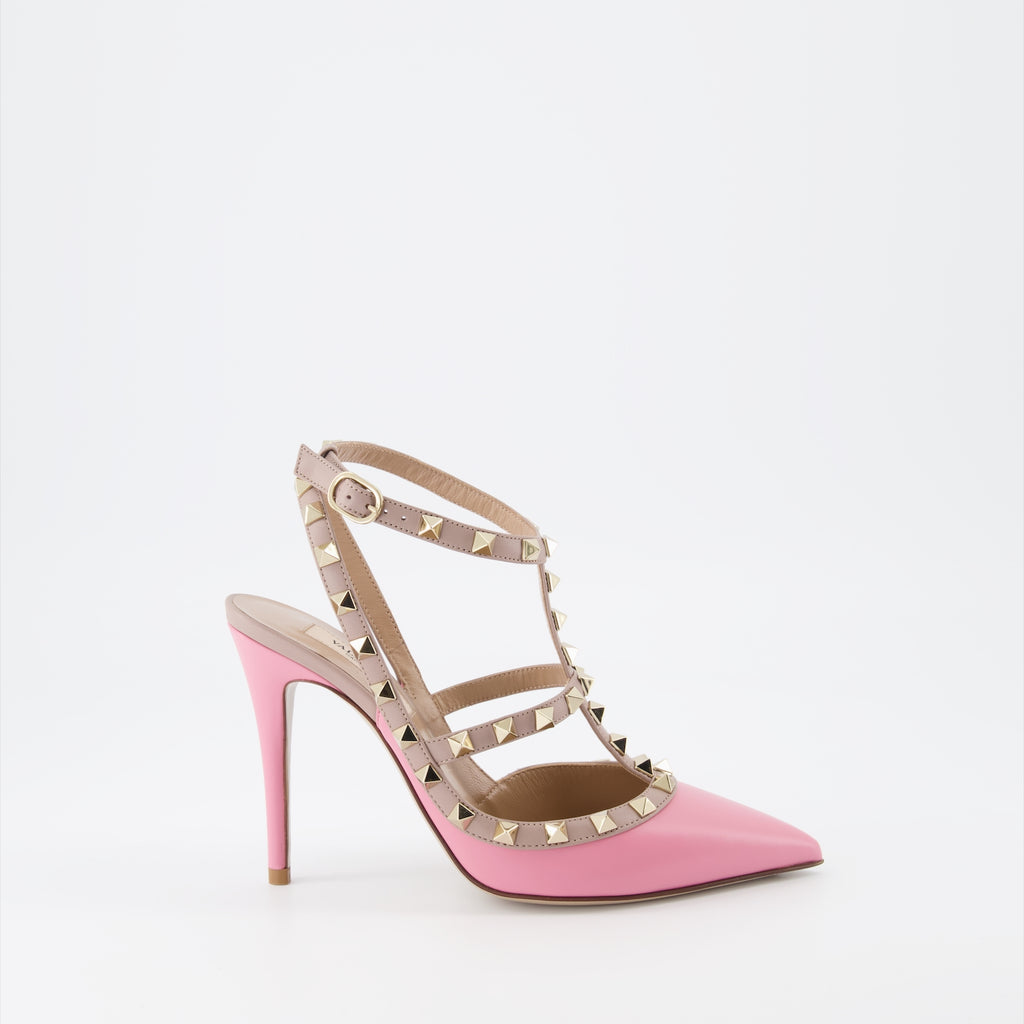 Escarpins Escarpins Rockstud Valentino Garavani Rose Femme