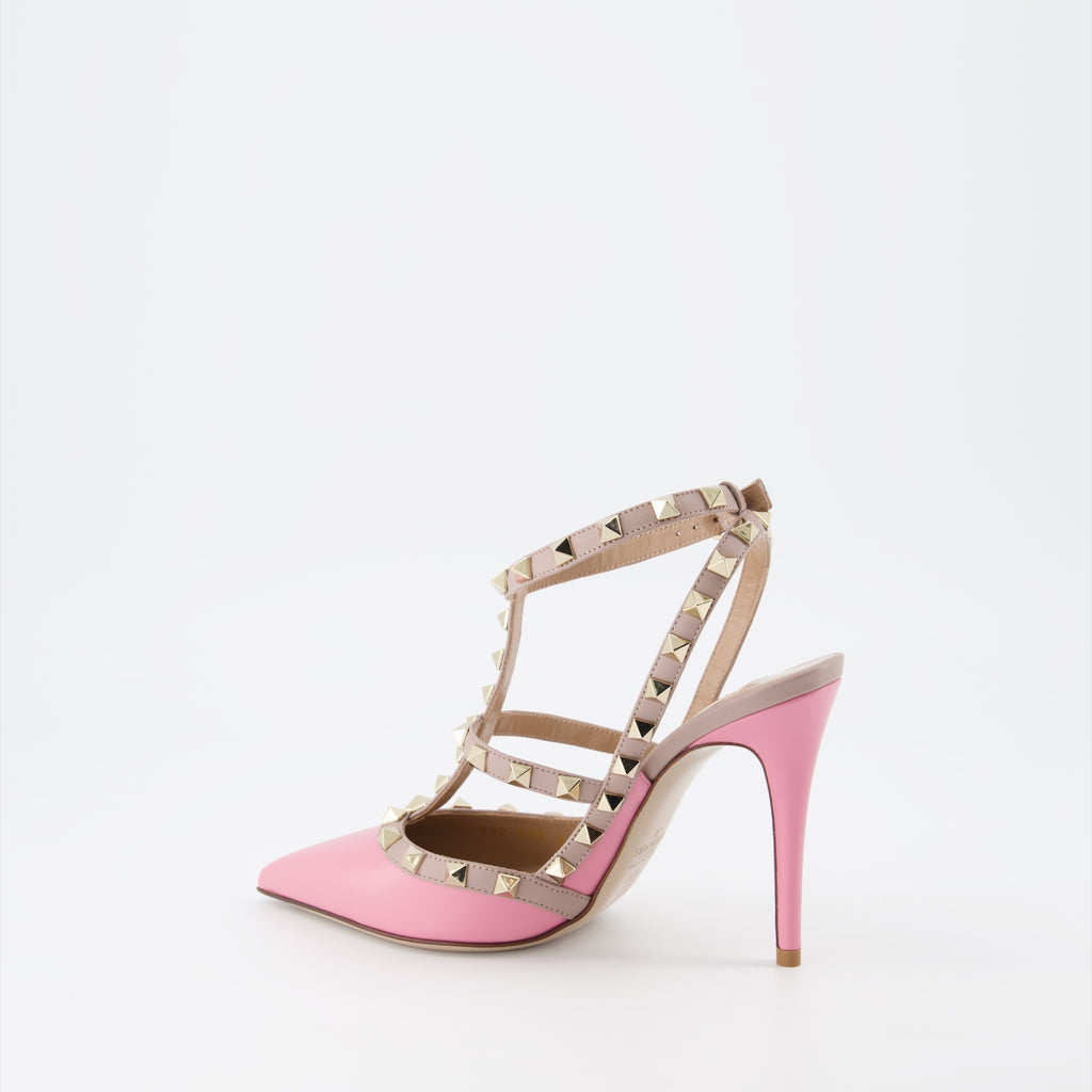 Escarpins Escarpins Rockstud Valentino Garavani Rose Femme