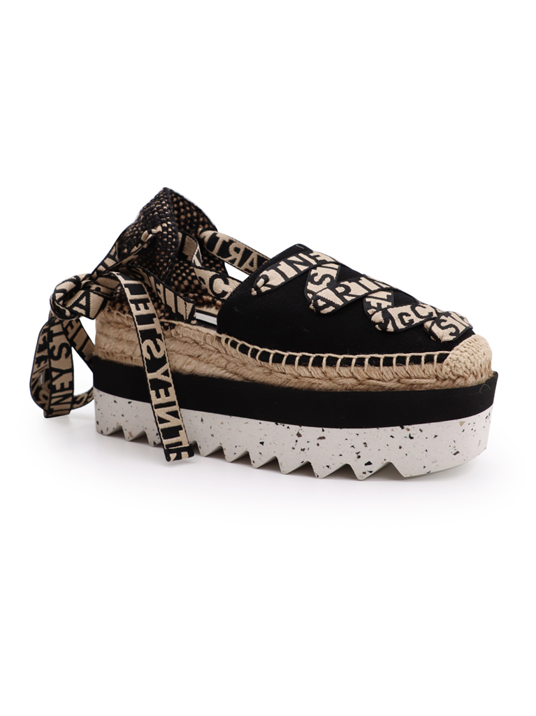 Espadrilles Espadrille Gaia Stella McCartney Noir Femme