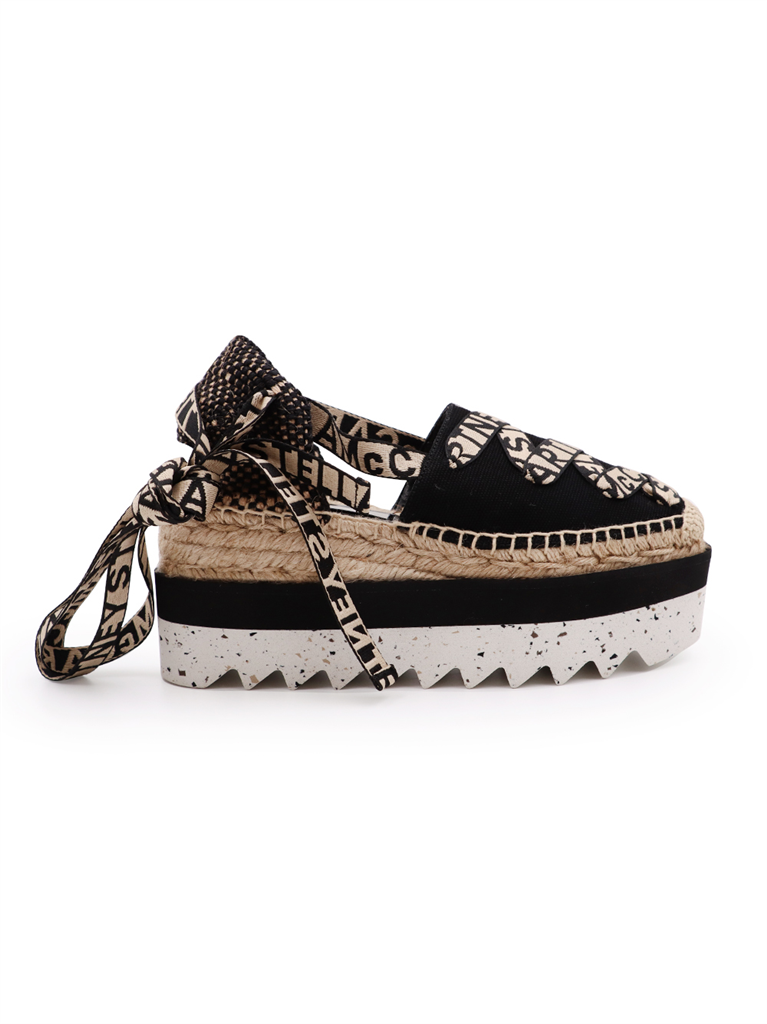 Espadrilles Espadrille Gaia Stella McCartney Noir Femme