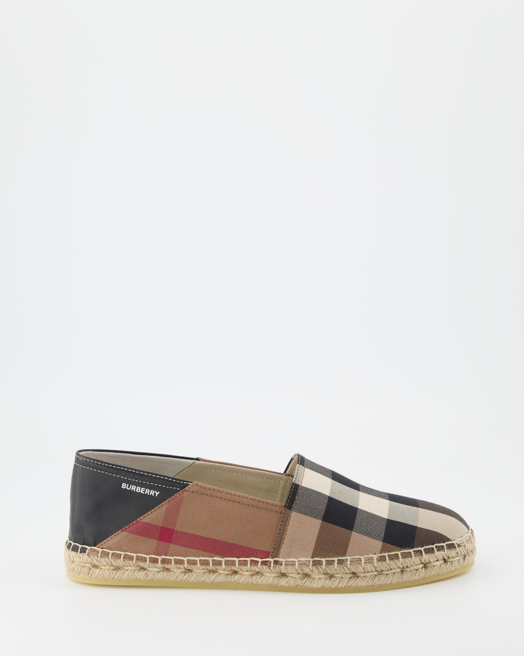 Espadrilles Espadrilles à carreaux Burberry Marron Homme