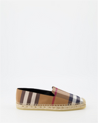 Espadrilles Espadrilles à carreaux Burberry Marron Femme