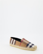 Espadrilles Espadrilles à carreaux Burberry Marron Femme