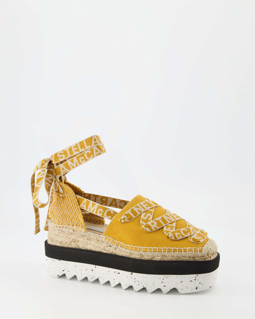 Compensées et plateformes Espadrilles compensées Gaia Stella McCartney Jaune Femme