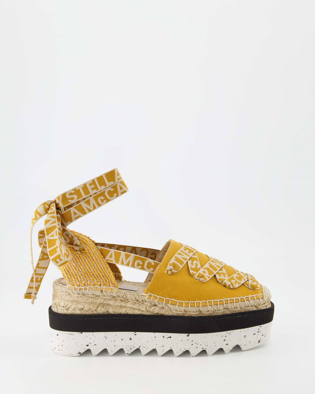 Compensées et plateformes Espadrilles compensées Gaia Stella McCartney Jaune Femme