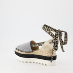 Espadrilles Gaia à cristaux