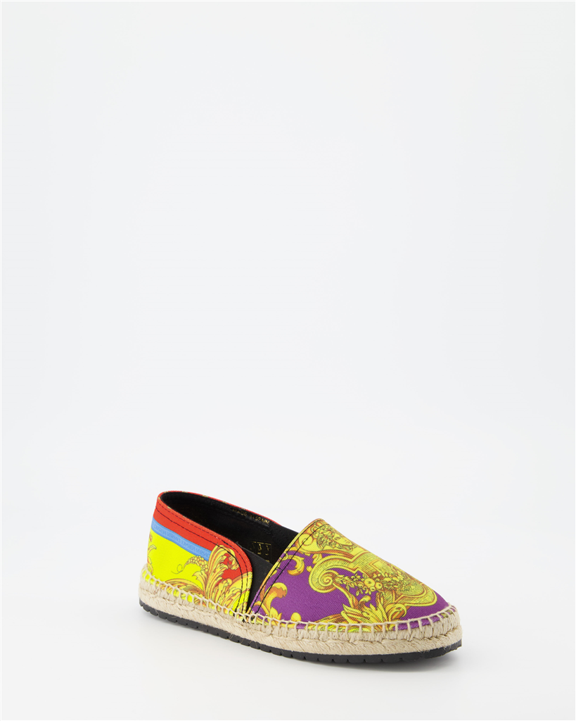 Chaussures Espadrilles Goddess Barocco Versace Multicolore Enfants