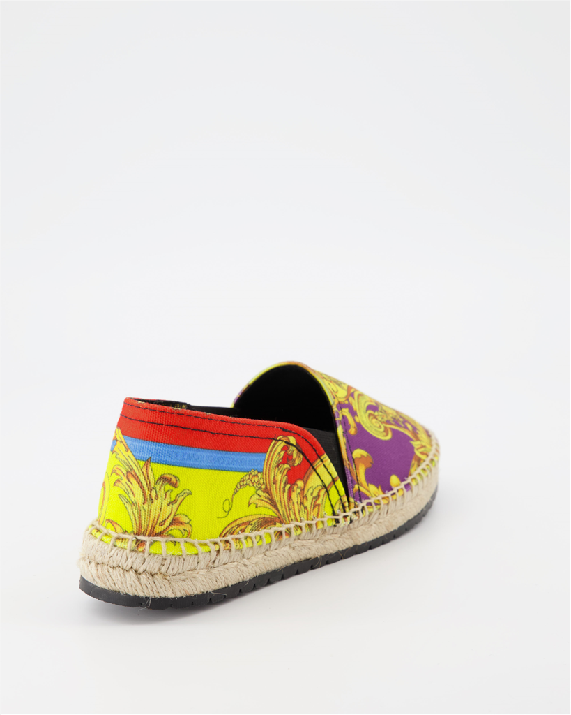 Chaussures Espadrilles Goddess Barocco Versace Multicolore Enfants