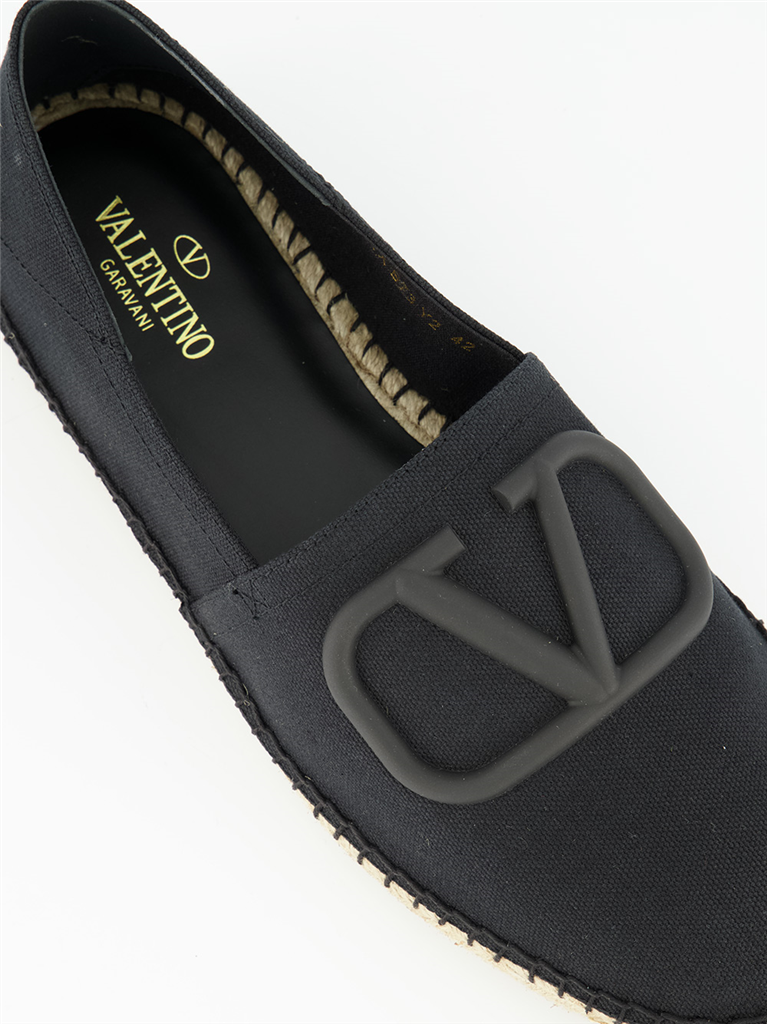 Espadrilles Espadrilles VLogo Valentino Garavani Noir Homme