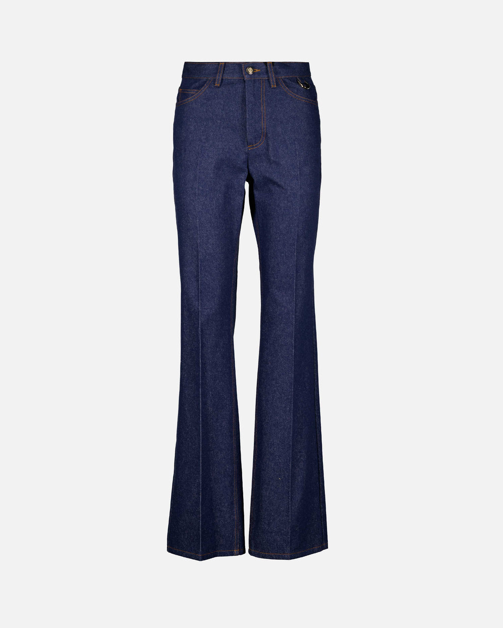 Pantalons Jean large Fendi Bleu foncé Femme