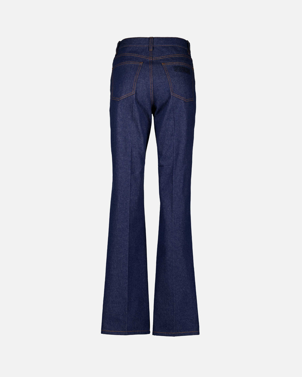 Pantalons Jean large Fendi Bleu foncé Femme