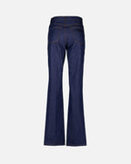 Pantalons Jean large Fendi Bleu foncé Femme