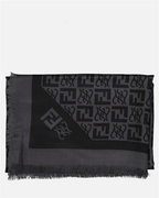 Écharpes, foulards et gants Foulard FF Fendi Noir Homme