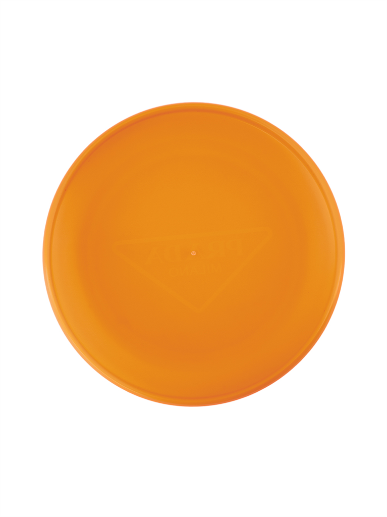 Lifestyle Frisbee à logo Prada Orange Unisexe