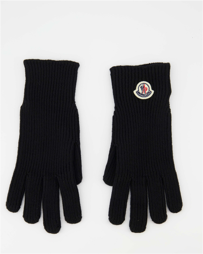 Écharpes, foulards et gants Gants en laine Moncler Noir Homme