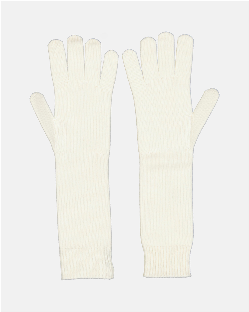 Écharpes, foulards et gants Gants longs Moncler Blanc Femme