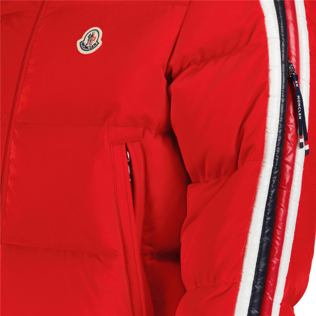 Manteaux Doudoune Sanbesan Moncler Rouge Homme
