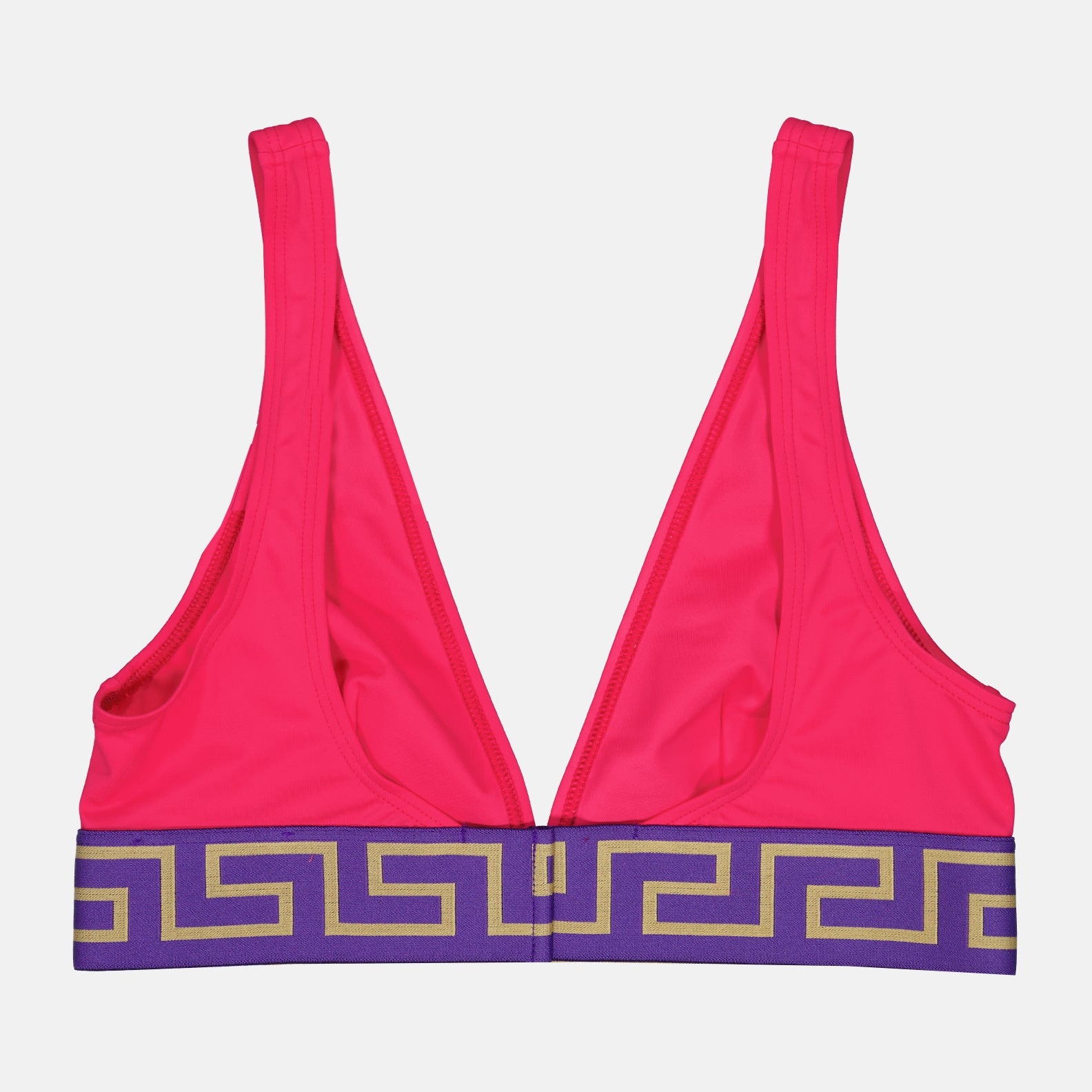 Beachwear Haut de bikini Greca Versace Rose Femme