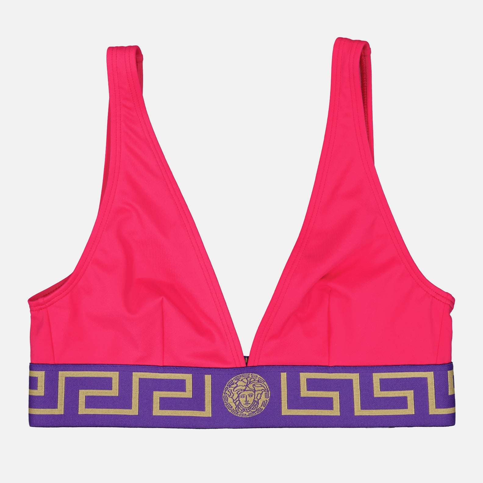 Beachwear Haut de bikini Greca Versace Rose Femme
