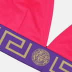 Beachwear Haut de bikini Greca Versace Rose Femme