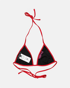 Beachwear Haut de bikini Greca Versace Rouge Femme