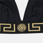 Beachwear Haut de bikini Versace Noir Femme
