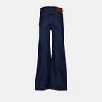 Pantalons Jean évasé Victoria Beckham Bleu Femme