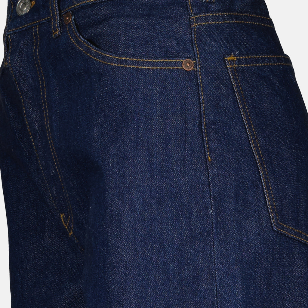 Pantalons Jean évasé Victoria Beckham Bleu Femme