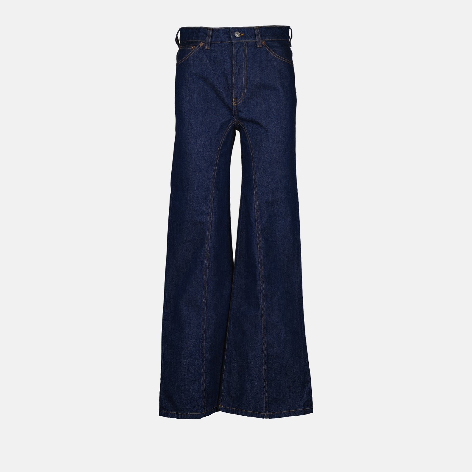 Pantalons Jean évasé Victoria Beckham Bleu Femme