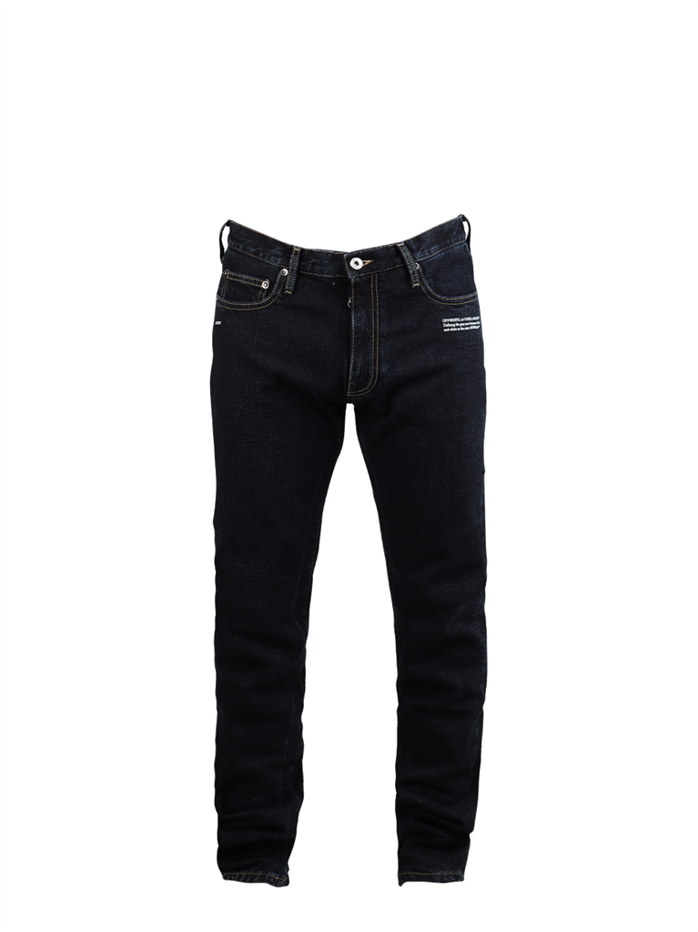 Pantalons Jean slim Off-White Bleu Homme