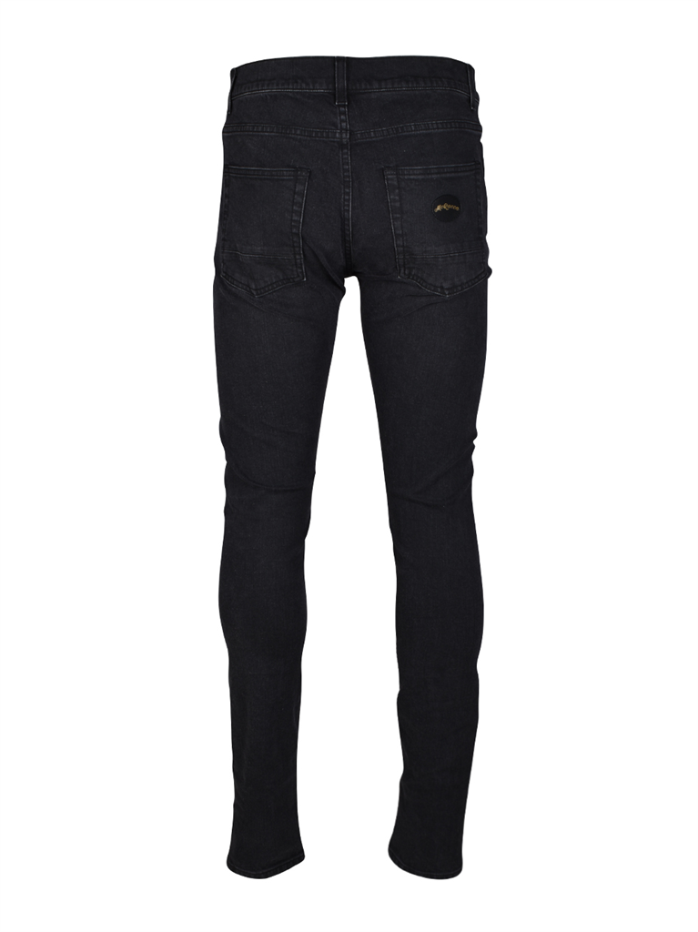 Pantalons Jeans délavé Alexander McQueen Noir Homme