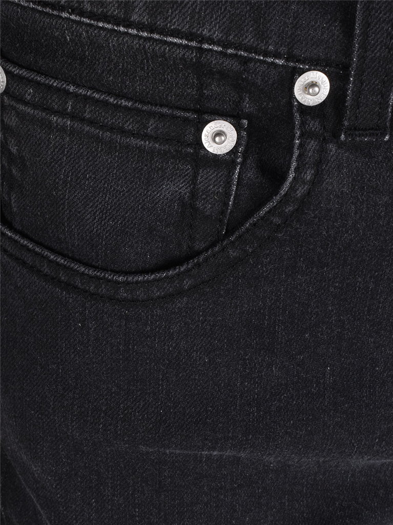 Pantalons Jeans délavé Alexander McQueen Noir Homme