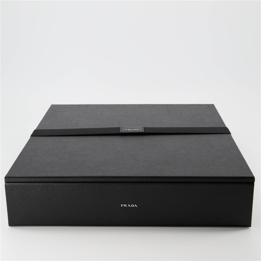 Lifestyle Jeu d'échecs Saffiano Prada Noir Unisexe