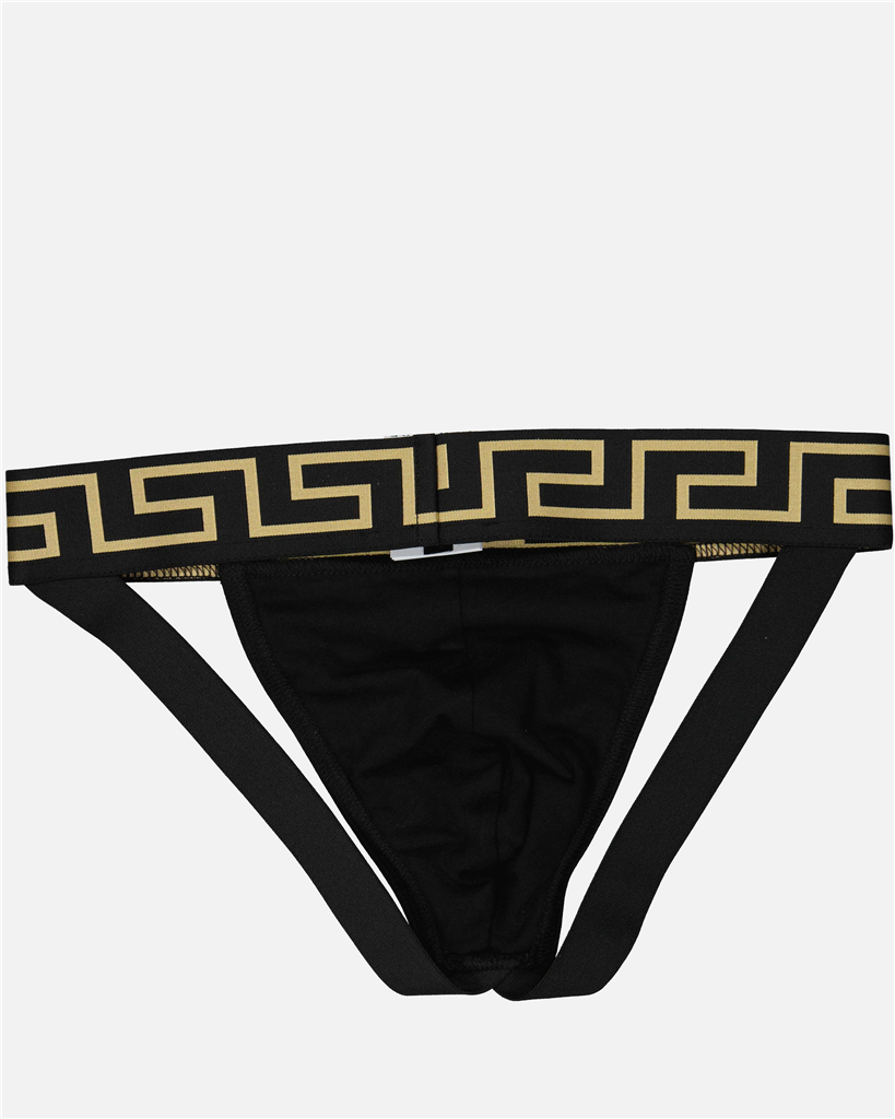 Sous-vêtements et homewear Jock Strap Greca Versace Noir Homme