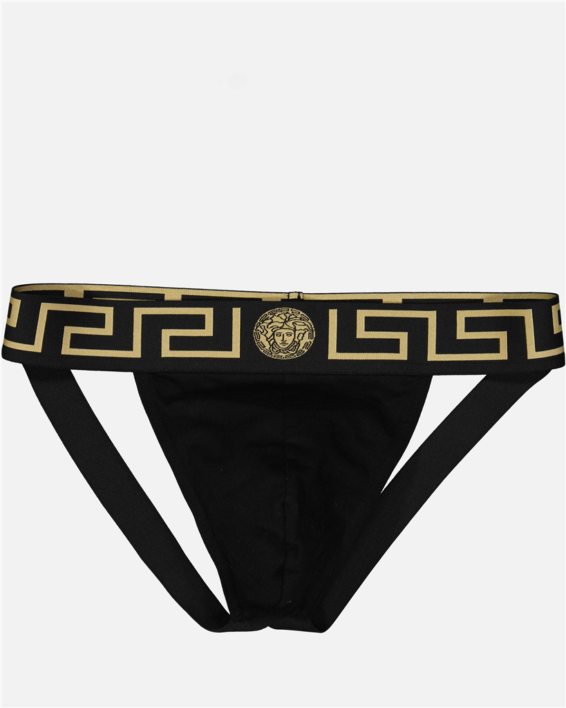 Sous-vêtements et homewear Jock Strap Greca Versace Noir Homme