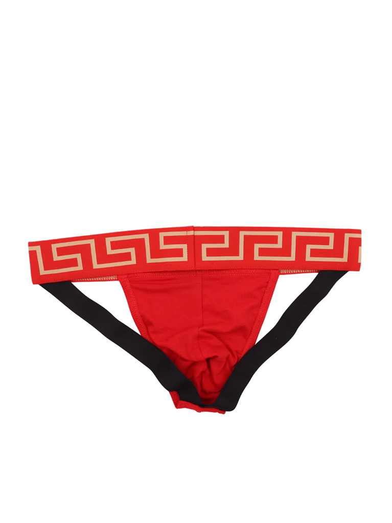 Sous-vêtements et homewear Jock Strap Greca Versace pour Homme Rouge Versace Rouge Homme