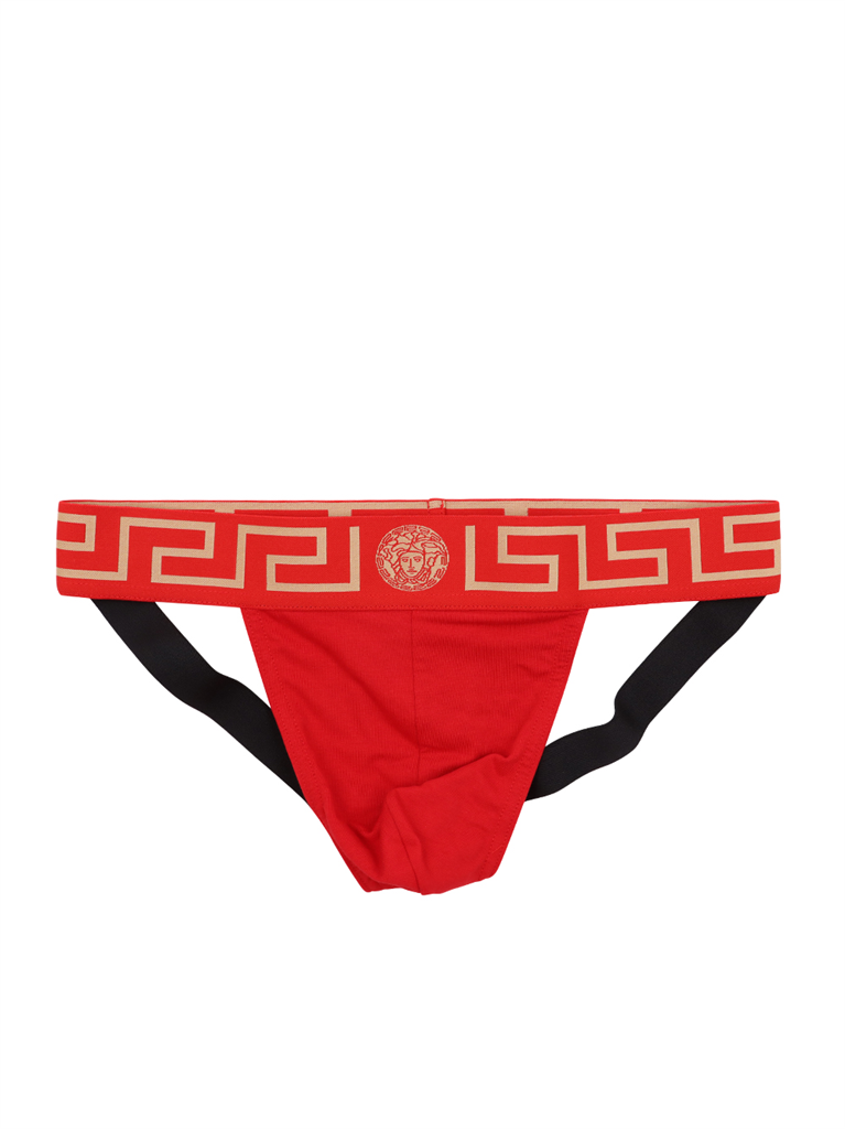 Sous-vêtements et homewear Jock Strap Greca Versace pour Homme Rouge Versace Rouge Homme